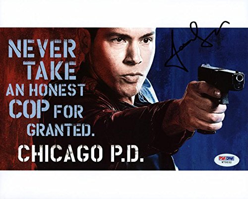Jon Seda Chicago P.D. Signed Authentic 8X10 Photo Autographed PSA/DNA #W79532