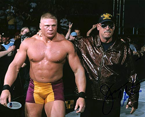 Jesse 'The Body' Ventura WWE Wrestling Authentic Signed 8x10 Photo BAS #C57251
