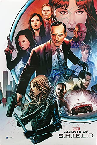 Marvel's Agents of SHIELD (3) Gregg, Bennett & Simmons Signed 12x18 Photo BAS