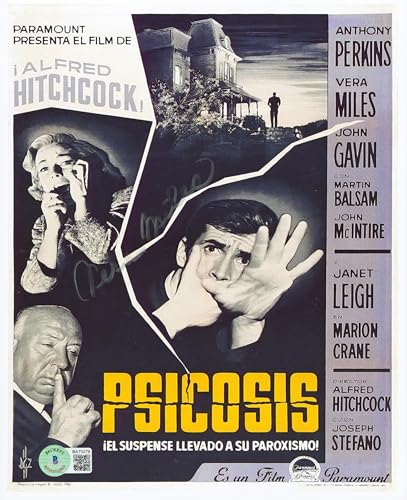 Vera Miles Psycho Authentic Signed 8x10 Photo Autographed BAS #BA73278