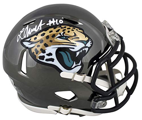 Jaguars Laviska Shenault Jr. Authentic Signed Chrome Speed Mini Helmet BAS Wit