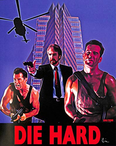 Oscar Van Authentic Signed 8x10 Die Hard Art Print Photo COA BAM BOX #586/2000