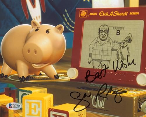 John Ratzenberger Toy Story "Best Wishes" Signed 8x10 Photo BAS #U14735
