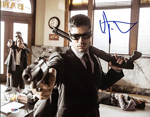 D.J. Cotrona Signed Authentic 11X14 Photo Autographed PSA/DNA #X31126