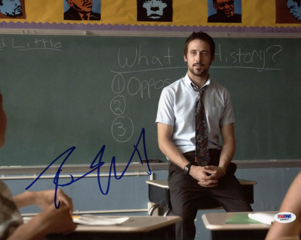 Ryan Gosling Half Nelson Signed Authentic 11X14 Photo PSA/DNA #L66637