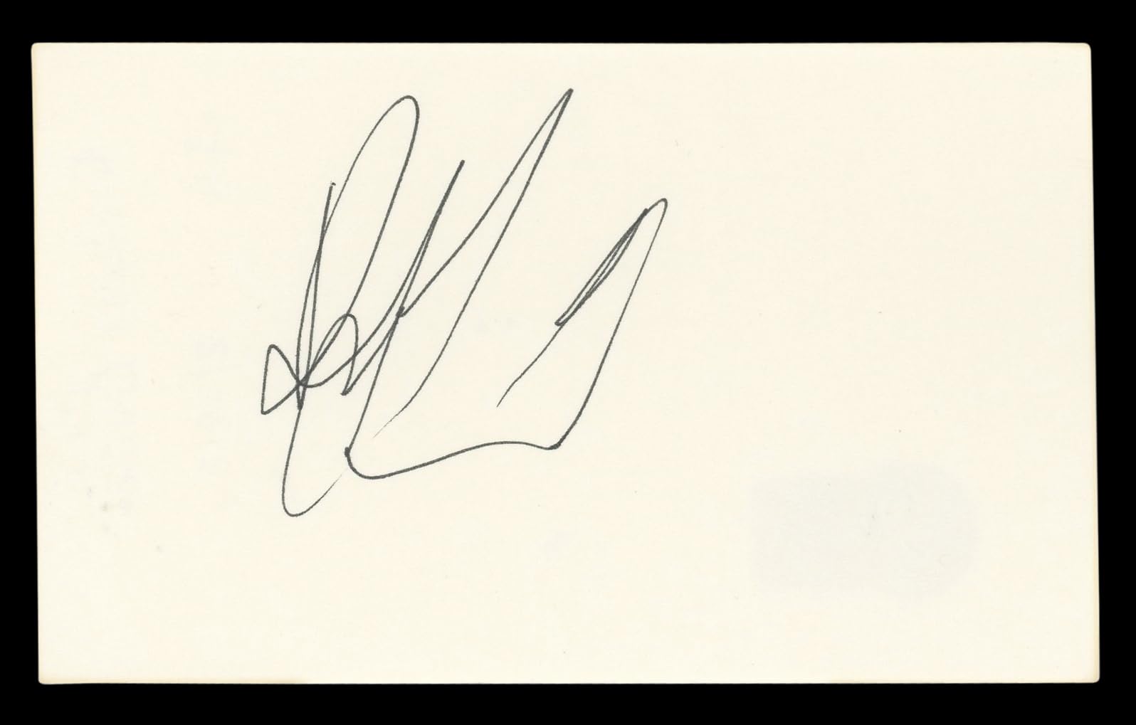 Richard Grieco If Looks Could Kill Authentic Signed 3x5 Index Card BAS #BL96849