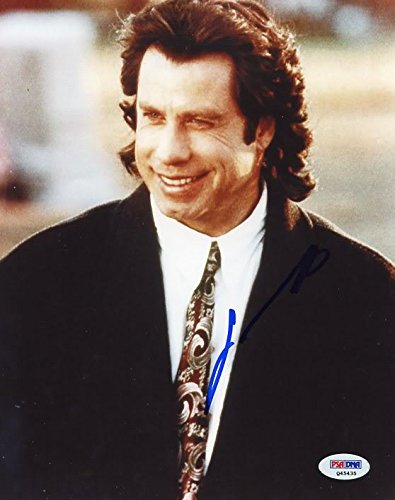 John Travolta Michael Signed Authentic 8X10 Photo Autograph PSA/DNA #Q45435