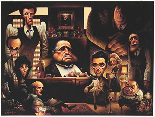 David O'Keefe The Godfather 12x16 Lithograph Un-signed