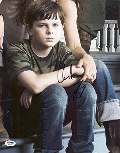 Chander Riggs The Walking Dead Signed Authentic 11X14 Photo PSA/DNA #W80727