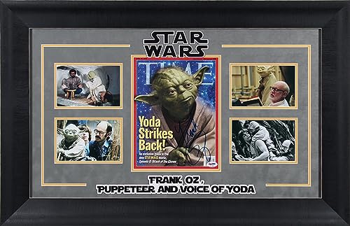 Frank Oz Star Wars Authentic Signed & Framed Time Magazine Cover PSA #AE24884