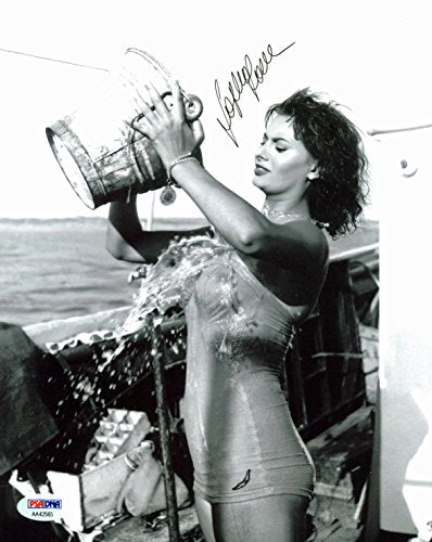 Sophia Loren Sexy Authentic Signed 8x10 Photo Autographed PSA/DNA #AA42565