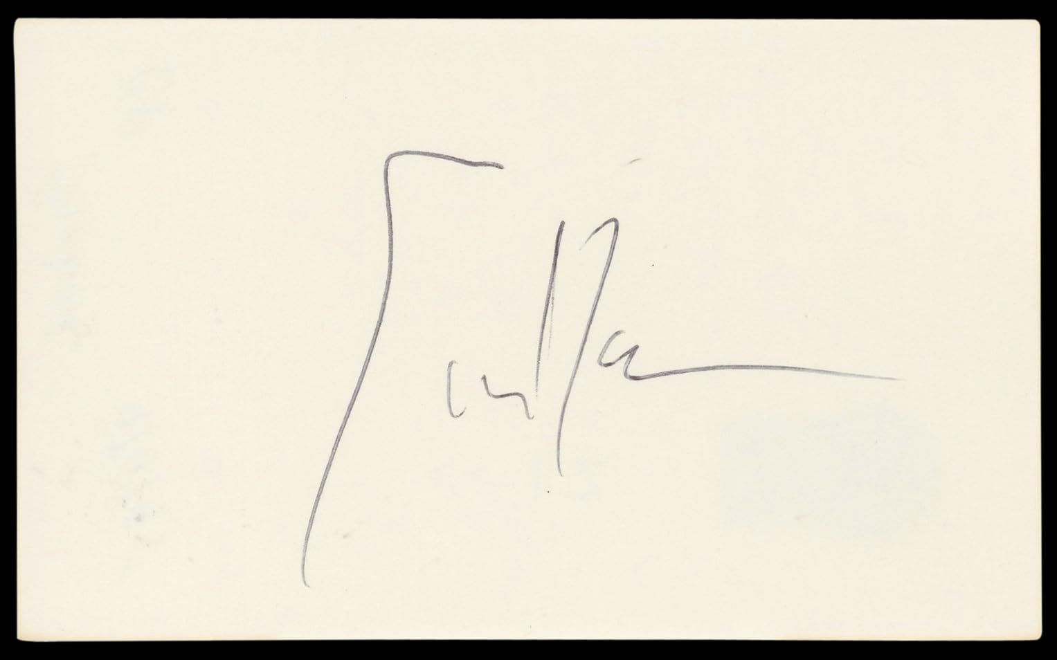 Sinbad Jingle All The Way Authentic Signed 3x5 Index Card BAS #BL98615
