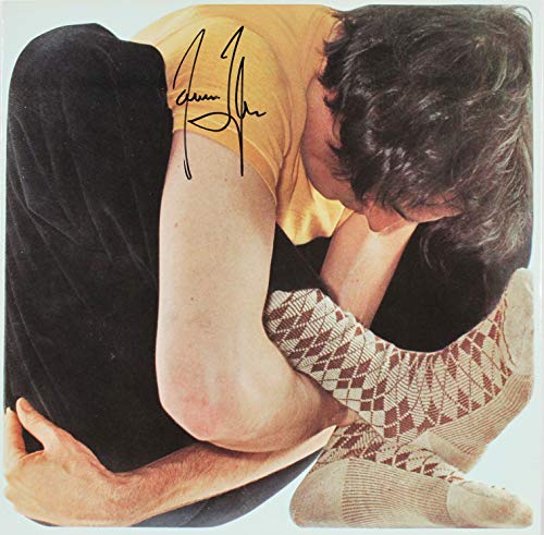 James Taylor Authentic Signed JT Vinyl Album Sleeve Autographed BAS #H63866