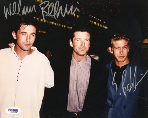 William & Stephen Baldwin Signed Authentic 8X10 Photo Autograph PSA/DNA #M42174