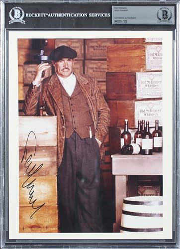 Sean Connery The Untouchables Authentic Signed 8x10 Photo BAS Slabbed 1