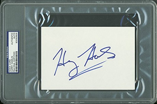 Harry Hamlin Authentic Signed 4x6 Index Card Autographed PSA/DNA Slabbed 2