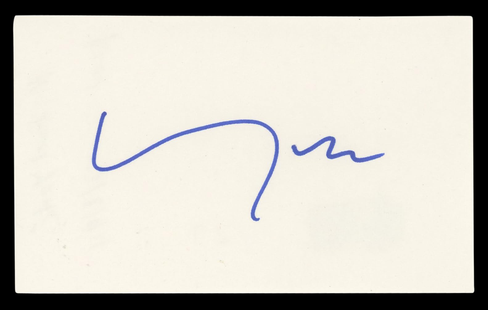 Michael York Romeo + Juliet Authentic Signed 3x5 Index Card BAS #BL96737