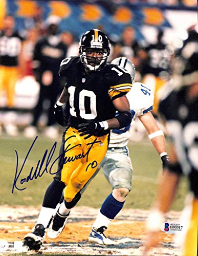 Steelers Kordell Stewart Authentic Signed 8x10 Photo Autographed BAS 1