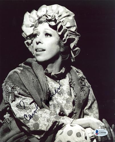Carol Burnett Authentic Signed 8x10 Photo Autographed BAS #Z99506