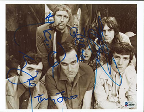 Monty Python (5) Cleese, Idle, Palin, Gilliam & Jones Signed 8.5x11 Photo BAS