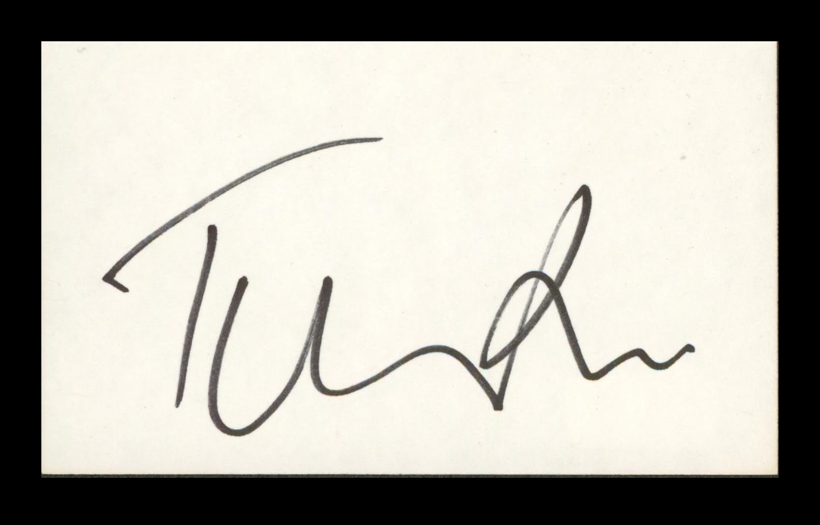 Tim Rice Jesus Christ Superstar Authentic Signed 3x5 Index Card BAS #BP00902