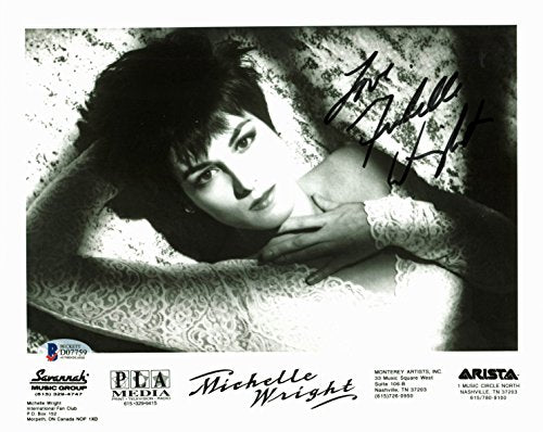 Michelle Wright Country Musician Authentic Signed 8x10 Promo Photo BAS #D07759