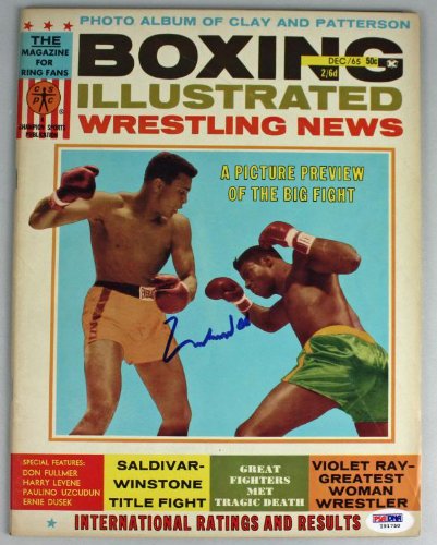 Muhammad Ali Authentic Signed 1965 Boxing Illustrated Magazine PSA/DNA #I91750