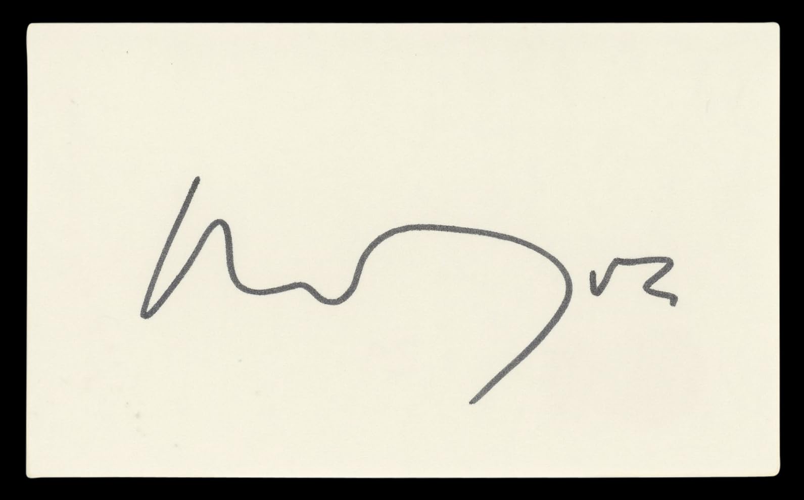 Michael York Romeo + Juliet Authentic Signed 3x5 Index Card BAS #BL96740