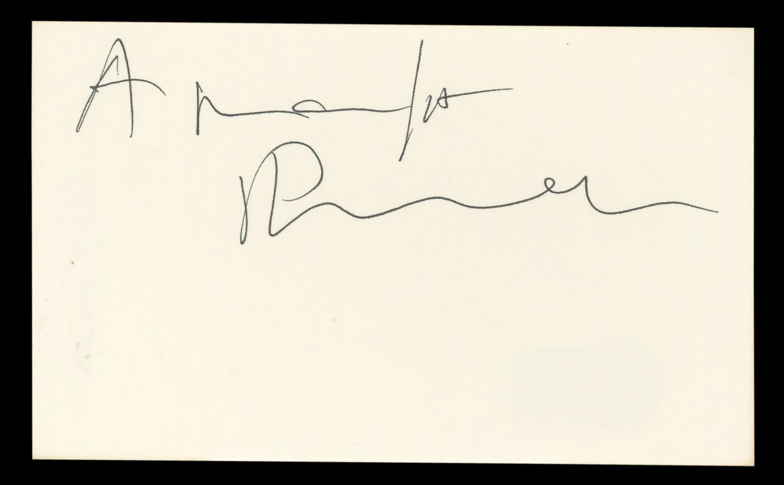 Amanda Plummer Pulp Fiction Authentic Signed 3x5 Index Card BAS #BL98845