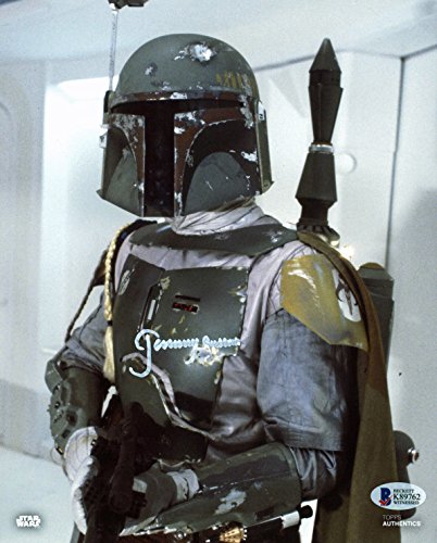 Jeremy Bulloch Star Wars Signed 8x10 Topps Photo Autographed BAS Witnessed 2