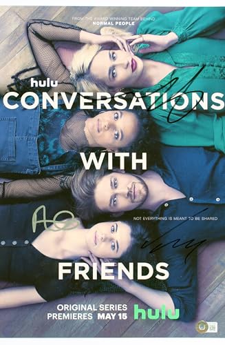 Conversations With Friends (3) Oliver, Kirke & Alwyn Signed 11x17 Photo BAS