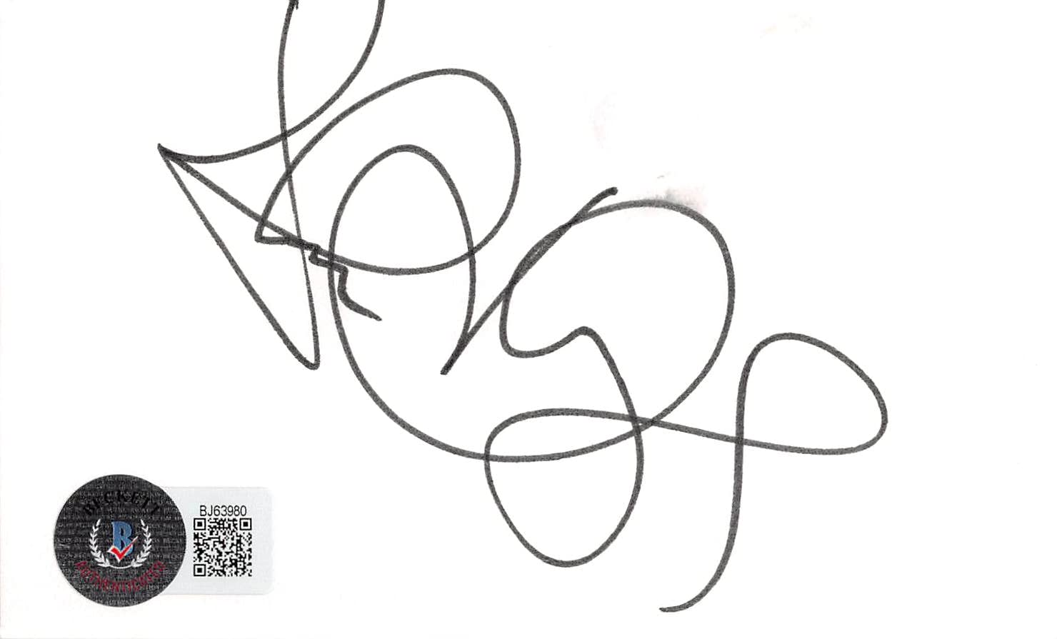 Shawn Wayans The Wayans Bros. Authentic Signed 3x5 Index Card BAS #BJ63980