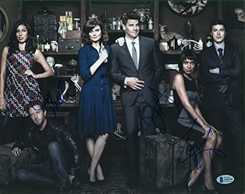 Bones (3) Boreanz, Taylor & Conlin Authentic Signed 11x14 Photo BAS #AA03478
