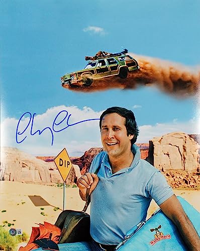 Chevy Chase Vacation Authentic Signed 16x20 Vertical Desert Photo BAS Witnessed