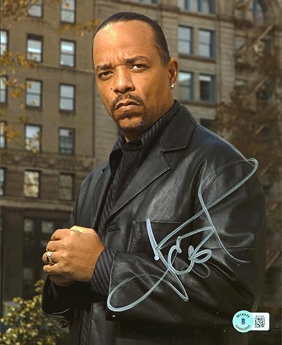 Ice-T Law & Order SVU Authentic Signed 8x10 Photo Autographed BAS #BH01697