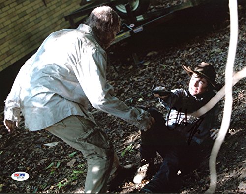 Chandler Riggs The Walking Dead Authentic Signed 11X14 Photo PSA/DNA #Z89186
