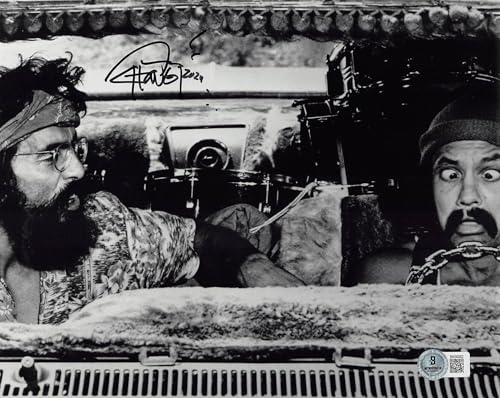 Tommy Chong Cheech & Chong Authentic Signed 8x10 Horizontal Photo BAS 13