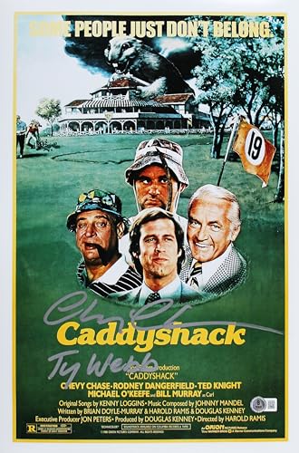 Chevy Chase Caddyshack "Ty Webb" Authentic Signed 12x18 Photo BAS #1W385989