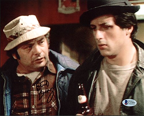 Burt Young Rocky Authentic Signed 8X10 Photo Autographed BAS #C57095