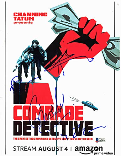 Comrade Detective (4) Thomas, Tanaka, Ulici +1 Signed 8x10 Photo BAS #A70547