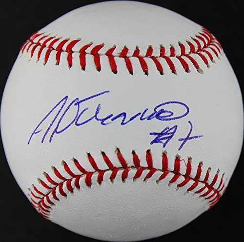 Dodgers Alex Guerrero Signed Authentic OML Baseball Autographed PSA/DNA #W25607