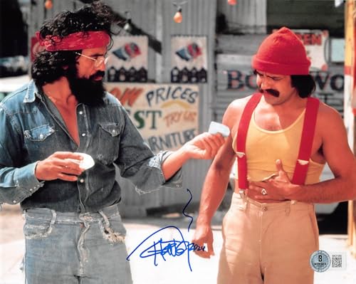 Tommy Chong Cheech & Chong Authentic Signed 8x10 Horizontal Photo BAS 4