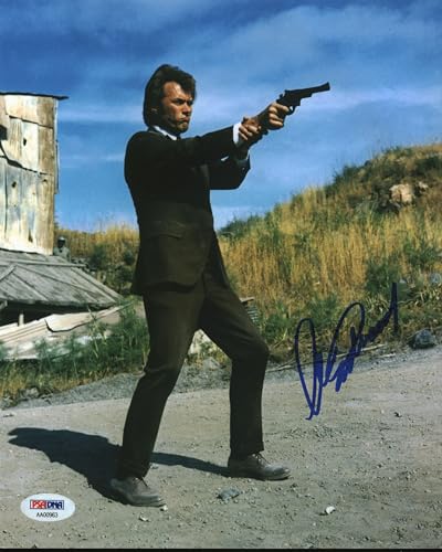 Clint Eastwood Dirty Harry Authentic Signed 8x10 Photo PSA/DNA #AA00963