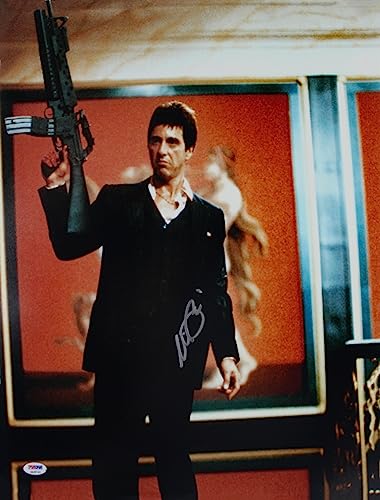 Al Pacino Scarface Signed 16x20 Vertical Photo Auto 10! PSA/DNA Itp #4A98745