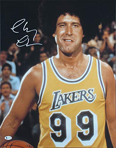 Chevy Chase Fletch Authentic Signed 16x20 Vertical Photo w/ White Paint BAS Wit
