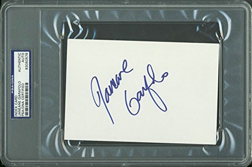 Janeane Garafolo Authentic Signed 4x6 Index Card Autographed PSA/DNA Slabbed 3