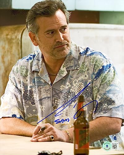 Bruce Campbell Burn Notice "Sam" Authentic Signed 8x10 Photo BAS #BG79219