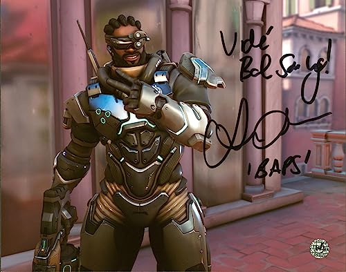 Benz Antoine Overwatch Authentic Signed 8x10 Photo Wizard World #009980
