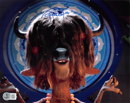 Tommy Chong Zootopia Authentic Signed 8x10 Horizontal Photo w/ Blue Sig BAS 9