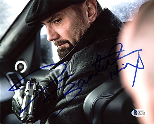 Dave Bautista Spectre "Hinx" Authentic Signed 8x10 Photo Autographed BAS #C63666